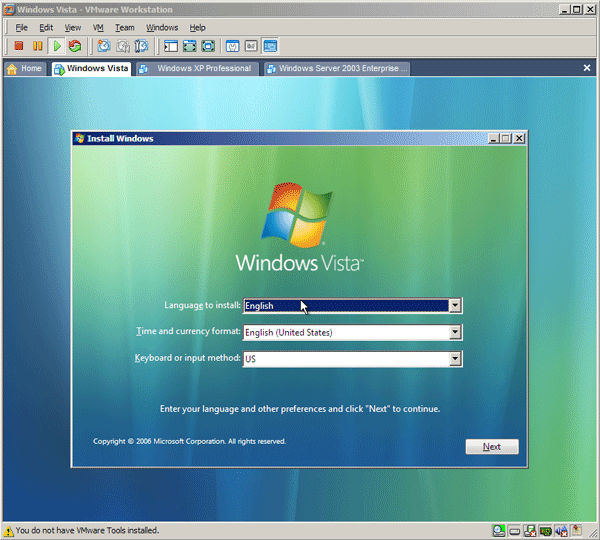 ��������� Windows Vista